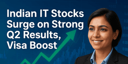Indian IT Stocks Surge as Strong Earnings and Trump’s Visa Remarks Boost Sentiment