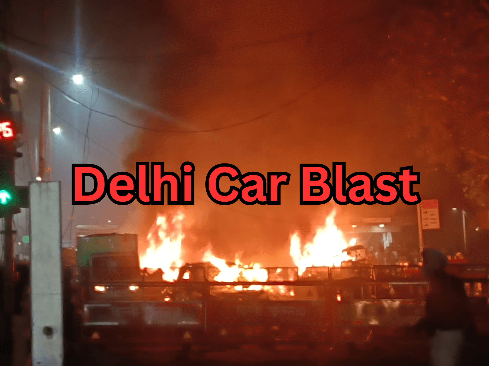 Delhi Car Blast Image