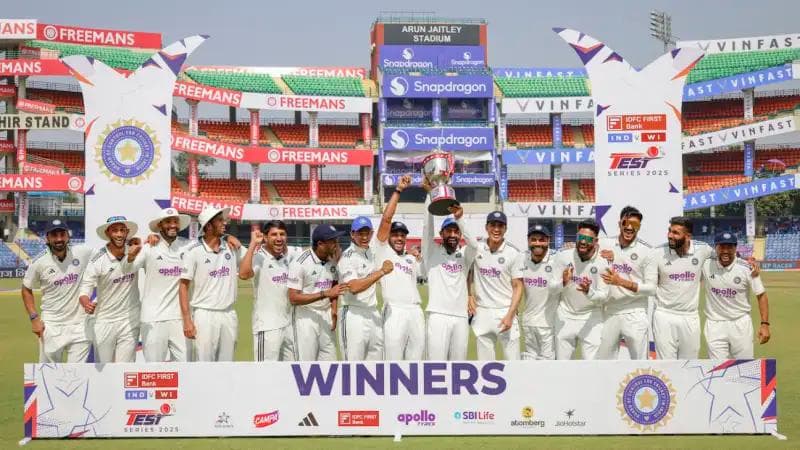 India Sweep West Indies 2-0: Complete Match Review, Key Performances & Updated WTC 2025-27 Standings