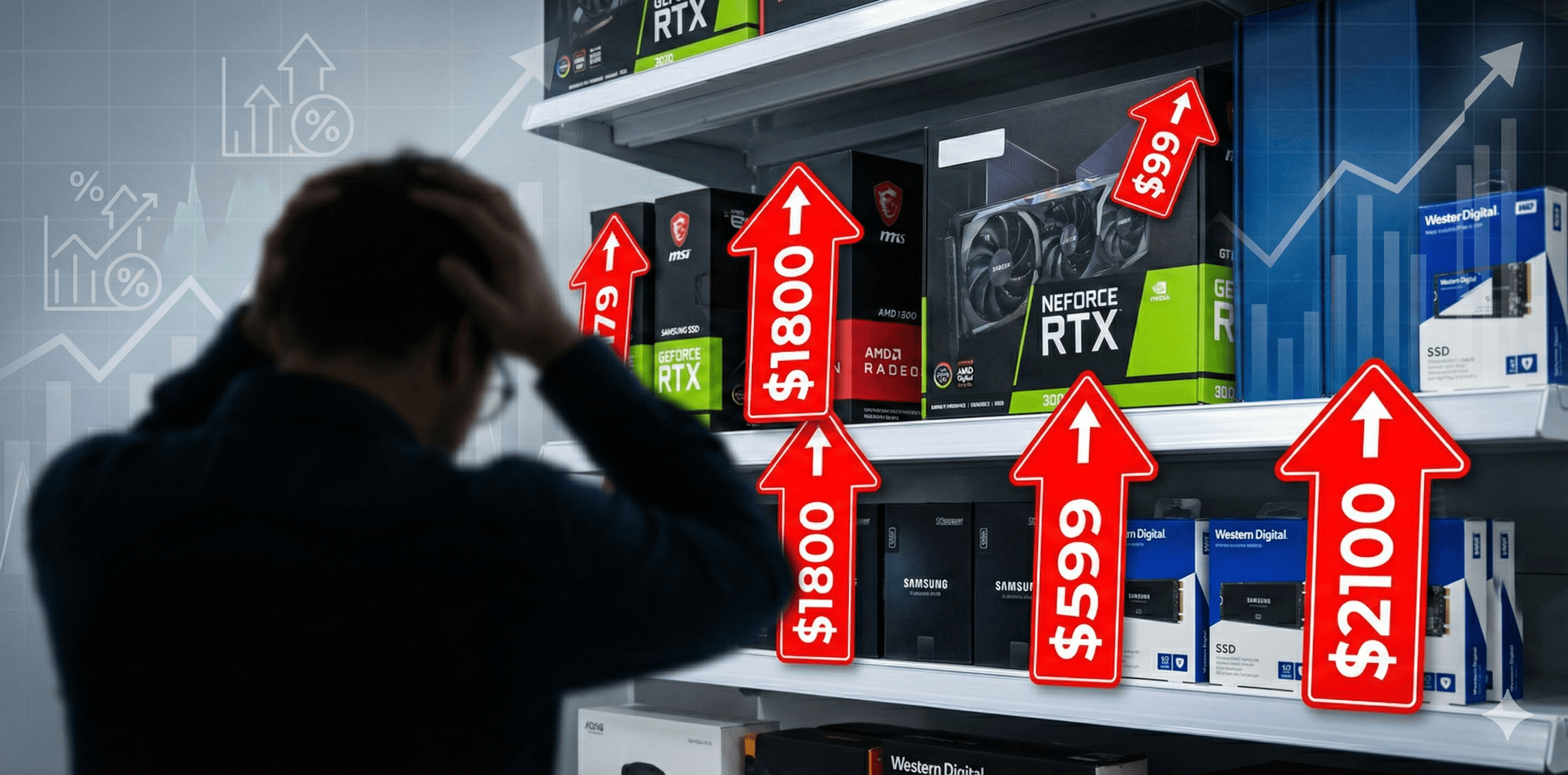 GPU and SSD prices increase
